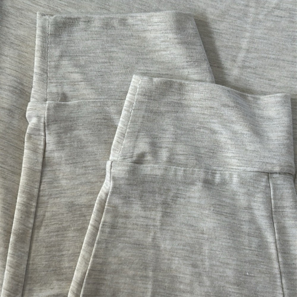 Tommy John Downtime Joggers w Pockets Heathered Oatmeal SZ S w MEASUREMENTS - Picture 13 of 14
